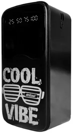 Andowl Q-CD906 Power Bank 60000mAh Μαύρο