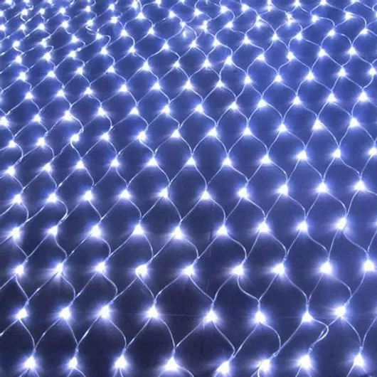 Λαμπάκια LED 3μ. x 200εκ Ψυχρό Λευκό τύπου Δίχτυ 1τμχ