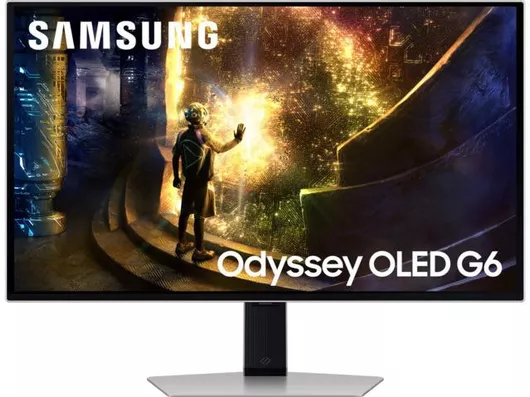 Samsung Odyssey G6 G61SD OLED HDR Monitor 27" QHD 2560x1440 240Hz με Χρόνο Απόκρισης 0.03ms GTG