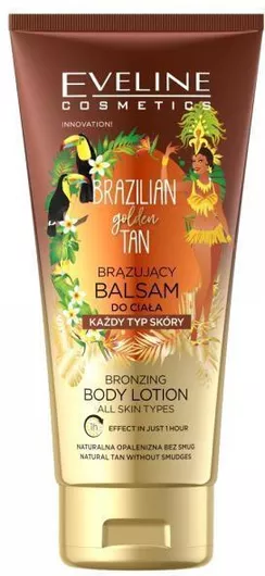 Self Tanning Eveline Brazilian Bronzing Lotion Σώματος 200ml