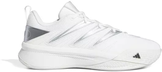 adidas Dame Certified 3 Χαμηλά Μπασκετικά Παπούτσια Core White / Core Black / Silver Metallic