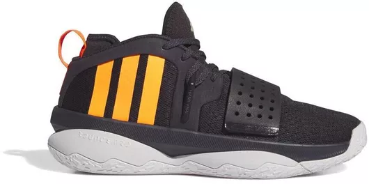 Dame 8 Extply Χαμηλά Μπασκετικά Παπούτσια Aurora Black / Signal Orange / Dash Grey