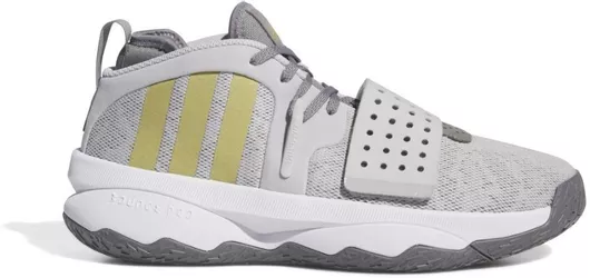 Dame 8 Extply Χαμηλά Μπασκετικά Παπούτσια Light Solid Grey / Gold Metallic / Grey Three