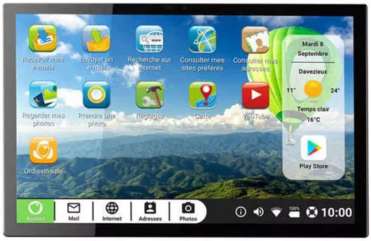 Tablet Ordissimo Celia 10.1"  WiFi & 4G 4GB/64GB Μαύρο