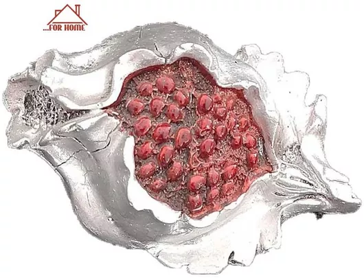 Γούρι ForHome Ρόδι Ροζ 8x11cm