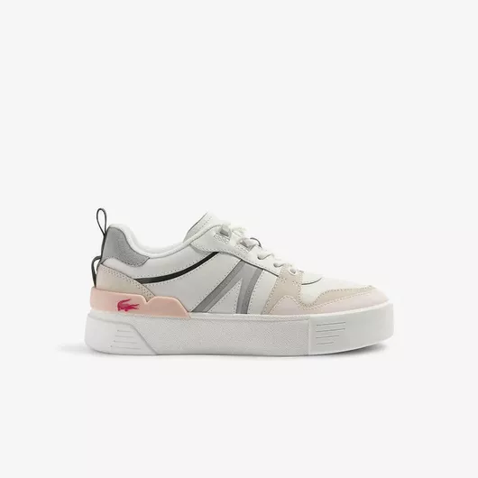 Lacoste L002 White / Grey / Pink