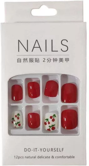 Press-on Fake Nails in Various Designs - Αυτοκόλλητα Νύχια Σε Διάφορα Σχέδια