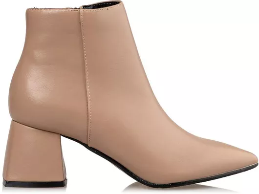Envie Shoes Γυναικεία Μποτάκια Αστραγάλου Μπεζ