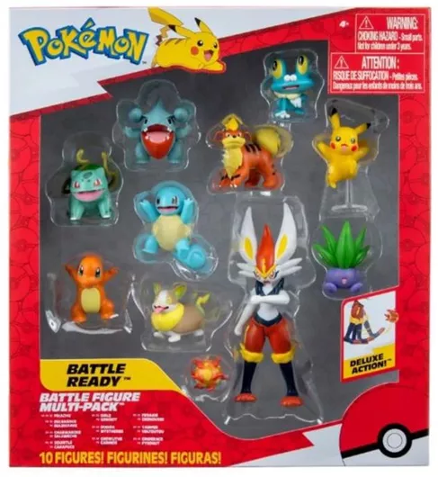 Jazwares Παιχνίδι Μινιατούρα Battle Pokemon για 4+ Ετών (Διάφορα Σχέδια) 1τμχ
