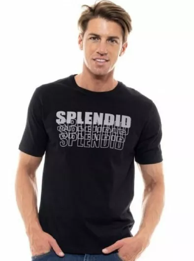 Splendid T-shirt Μαύρο
