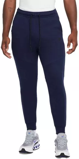 Nike Tech Παντελόνι Φόρμας με Λάστιχο Μπλε