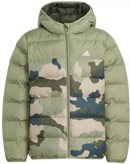 adidas Παιδικό Casual Μπουφάν Πρασινο