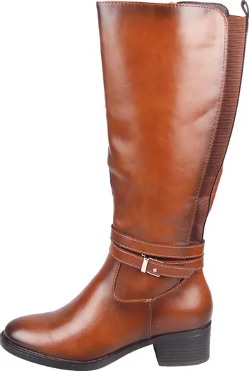 Envie Shoes Γυναικείες Μπότες με Μεσαίο Τακούνι Ταμπά