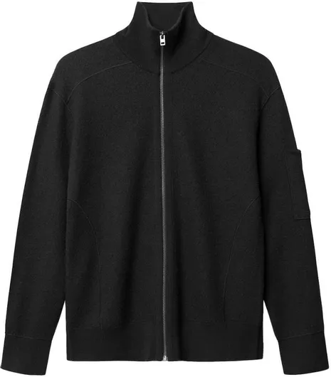 Gabba Ανδρική Ζακέτα Πλεκτή Μαύρο