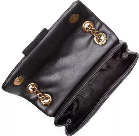 Γυναικεία Τσάντα Χιαστί Kurt Geiger Δερμάτινη σε Μαύρο χρώμα