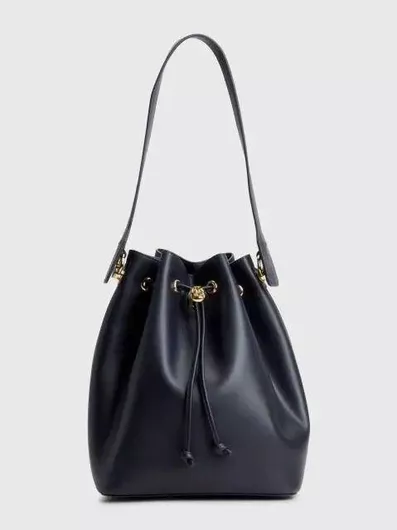 Tommy Hilfiger Women's Blue Shoulder Pouch