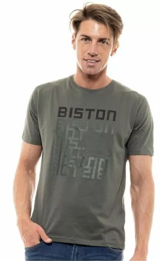Biston T-shirt Χακί