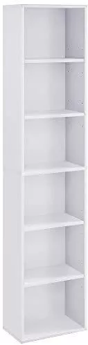 Βιβλιοθήκη Λευκή 40x24x178.5cm