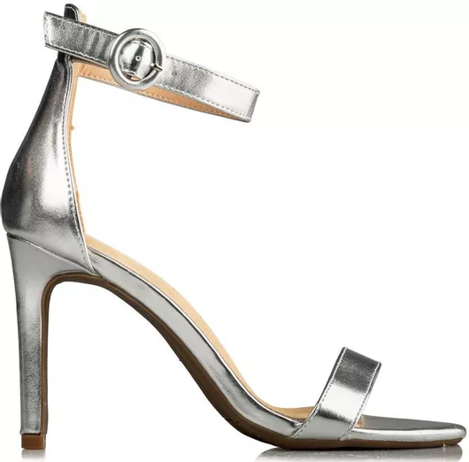 Envie Shoes Πέδιλα Ασημί