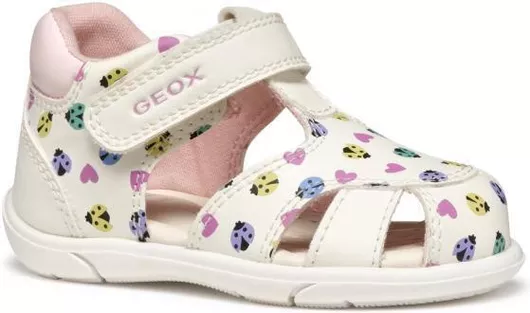 Geox Παπουτσοπέδιλα B Sandal Zapito Λευκό