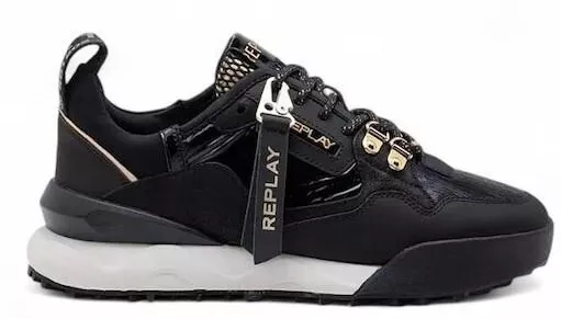 Replay Field Black Platinum
