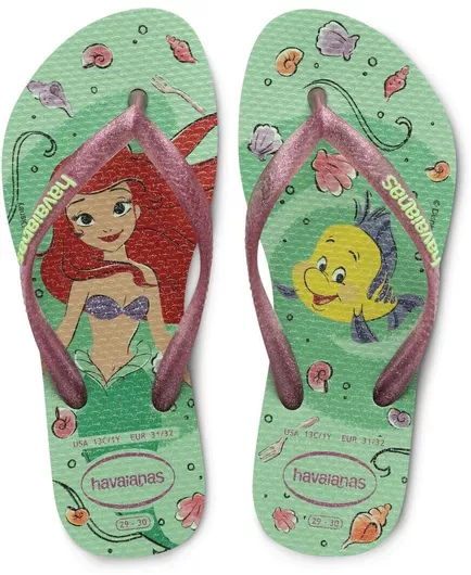Havaianas Παιδικές Σαγιονάρες Πράσινο Kids Slim