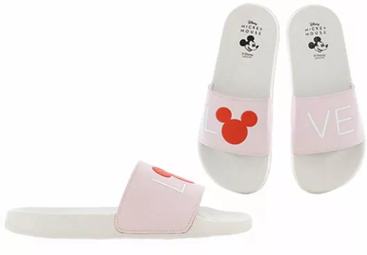 Disney Παιδικές Σαγιονάρες Slides Mickey Λευκό