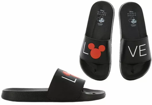 Disney Παιδικές Σαγιονάρες Slides Mickey Μαύρο