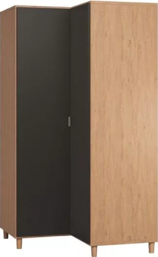 Παιδική Ντουλάπα Simple Γωνιακή 101.5x103.5x194.5cm