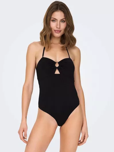 Only Ολόσωμο Μαγιό Μαύρο