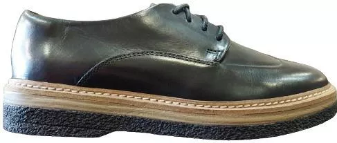 Clarks Zante Zara Γυναικεία Oxfords Μαύρο