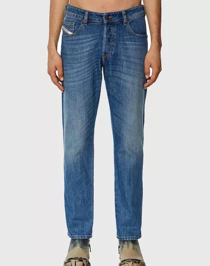 Diesel Ανδρικό Παντελόνι Τζιν Ελαστικό Μπλε