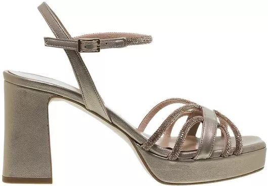 Mourtzi Δερμάτινα Πέδιλα Μπρούτζινα