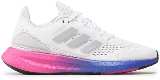 adidas Pureboost 22 Γυναικεία Αθλητικά Παπούτσια Running Cloud White / Grey Two / Lucid Fuchsia