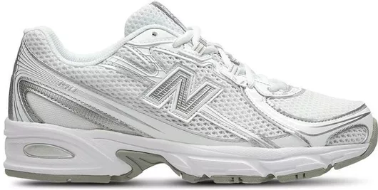 New Balance Classics White / Silver Metallic / Reflection