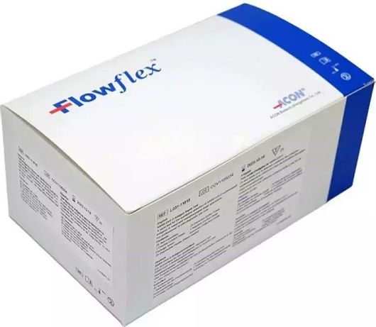 Acon Flowflex SARS-CoV-2 & Influenza A/B Ag 1τμχ Διαγνωστικό Τεστ Ταχείας Ανίχνευσης Αντιγόνων Covid-19 & Γρίπης με Ρινικό Δείγμα