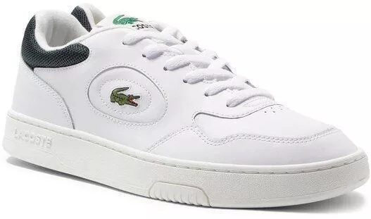 Lacoste Lineset White / Dark Green