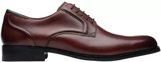 Clarks Lace" Δερμάτινα Ανδρικά Σκαρπίνια Καφέ