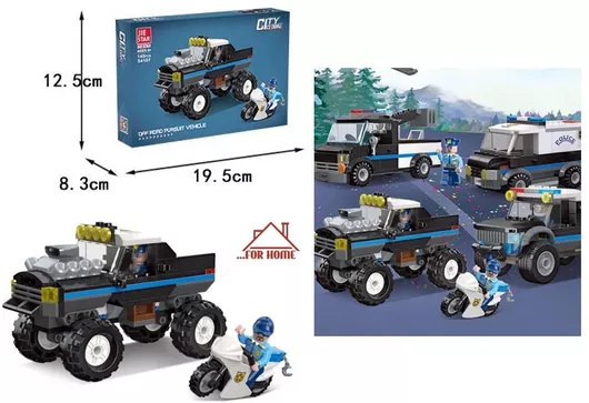 Τουβλάκι ForHome Off Road Pursuit Vehicle 147τμχ