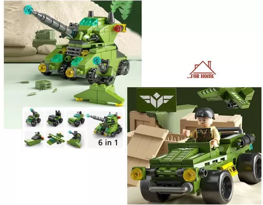 Τουβλάκι ForHome War για 3+ Ετών 138τμχ