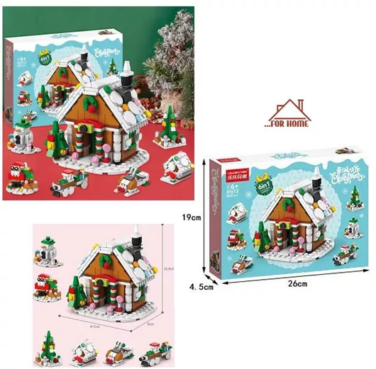 Τουβλάκι ForHome Christmas για 6+ Ετών 302τμχ