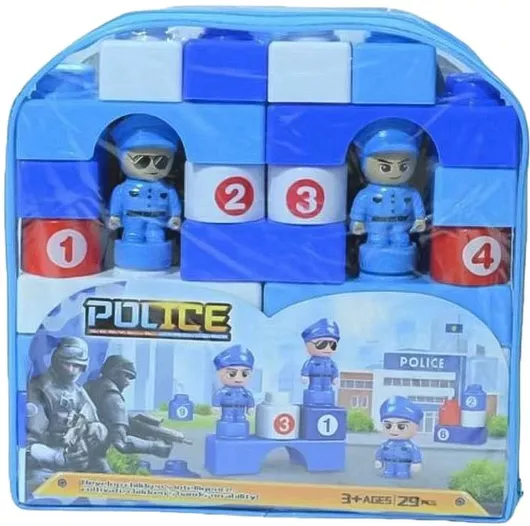Τουβλάκι Police για 3+ Ετών 29τμχ SDW14