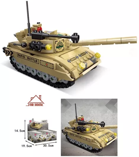 Τουβλάκι ForHome Tank για 6+ Ετών 679τμχ
