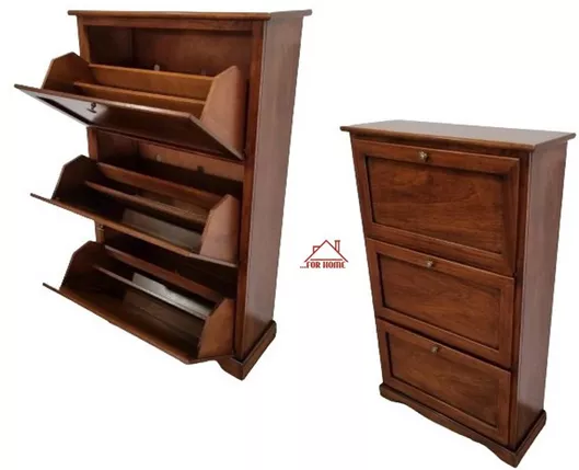 Παπουτσοθήκη από Μασίφ Ξύλο 79x30x130cm