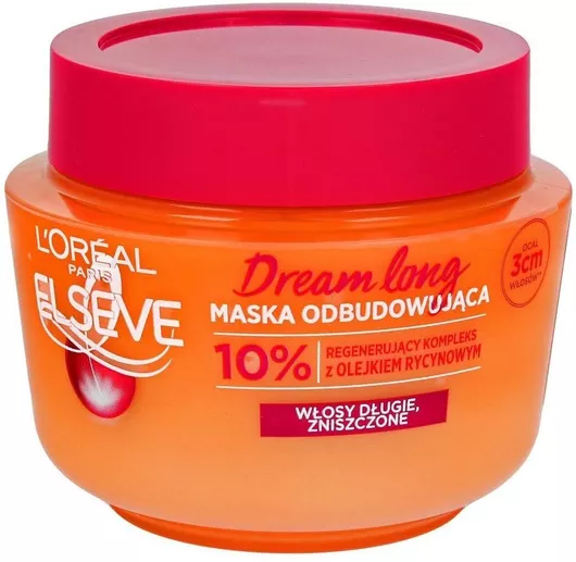 L'Oreal Paris Elseve Dream Long Μάσκα Μαλλιών για Επανόρθωση 300ml
