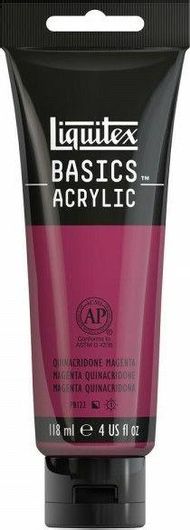 Ακρυλικό Χρώμα Liquitex Acrylic Color Basics 118ml 114 Quinacridone Magenta