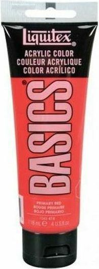 Ακρυλικό Χρώμα Liquitex Acrylic Color Basics 118ml 415 Primary Red