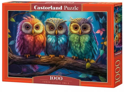 Three Little Owls Puzzle 2D 1000pcs