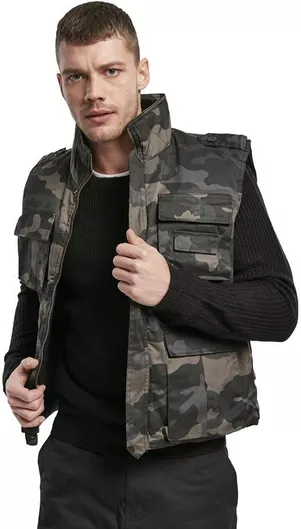 Brandit Ranger Αμάνικο Μπουφάν Dark Camo