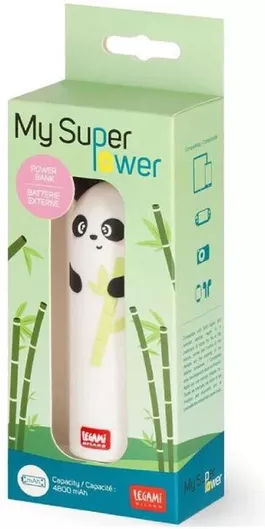 Legami Milano POW0028 Power Bank 4800mAh Panda Leg